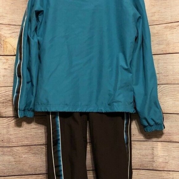 SJB Active Womens Track Suit Blue Black Zip Jacket - Picture 3 of 6